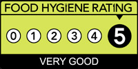 Corarima food hygiene rating is 5!